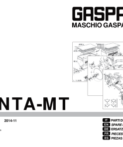 Gaspardo Manta_MT_2 Seed_drill Parts manual catalog PDF Download
