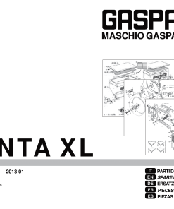 Gaspardo Manta_XL Seed_drill Parts manual catalog PDF Download