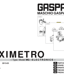 Gaspardo Maximetro Seed_drill Parts manual catalog PDF Download
