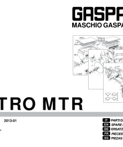 Gaspardo Metro_MTR Seed_drill Parts manual catalog PDF Download