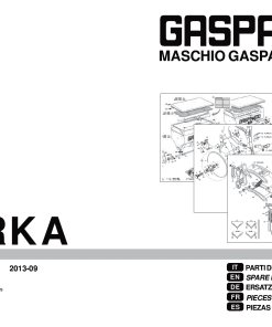 Gaspardo Mirka Seed_drill Parts manual catalog PDF Download