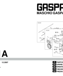 Gaspardo Nina Seed_drill Parts manual catalog PDF Download