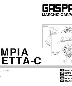 Gaspardo Olimpia_Orietta-C Seed_drill Parts manual catalog PDF Download