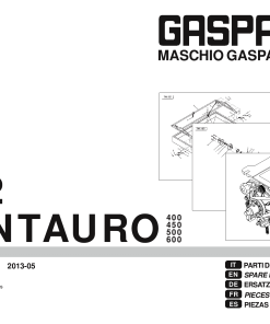 Gaspardo PA2_Centauro Various Parts manual catalog PDF Download
