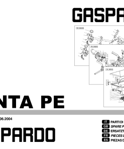 Gaspardo Penta_PE Seed_drill Parts manual catalog PDF Download