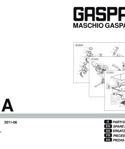 Gaspardo Pina Seed_drill Parts manual catalog PDF Download