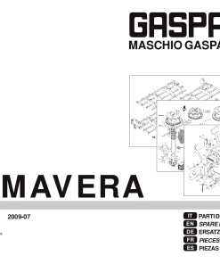 Gaspardo Primavera Seed_drill Parts manual catalog PDF Download