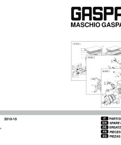 Gaspardo SI Seed_drill Parts manual catalog PDF Download