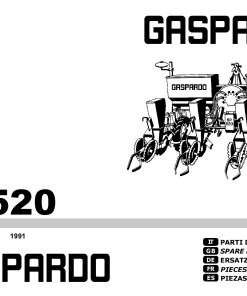Gaspardo SP520 Seed_drill Parts manual catalog PDF Download