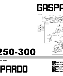 Gaspardo ST250_ST300 Seed_drill Parts manual catalog PDF Download