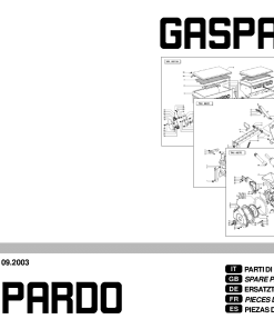 Gaspardo ST_2 Seed_drill Parts manual catalog PDF Download