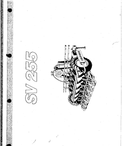 Gaspardo SV255 Seed_drill Parts manual catalog PDF Download