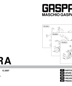 Gaspardo Sara Seed_drill Parts manual catalog PDF Download