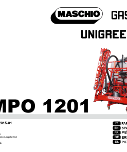 Gaspardo Tempo_1201 Sprayer Parts manual catalog PDF Download