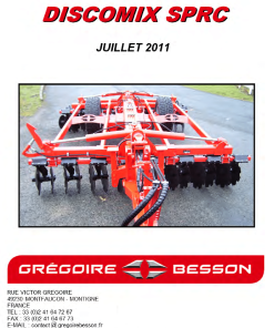 Gregoire & Besson Discomix_SPRC Parts manual catalog PDF Download