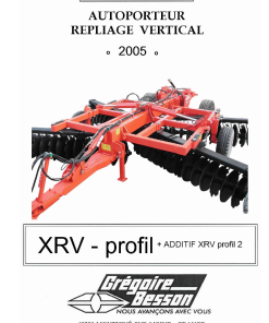 Gregoire & Besson XRV_Profil Parts manual catalog PDF Download