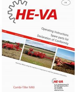 HE-VA Combi-Tiller_MKII Combinator Parts manual catalog PDF Download
