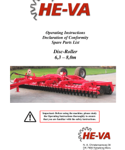 HE-VA Disc-Roller_6.3_8.0 Disc Parts manual catalog PDF Download