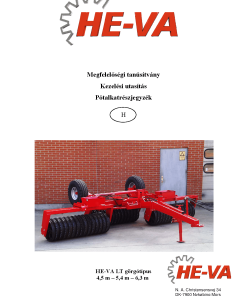 HE-VA He-valt Parts manual catalog PDF Download