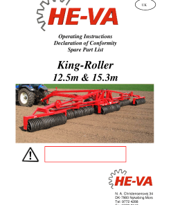 HE-VA King-Roller_12.5_15.3 Parts manual catalog PDF Download