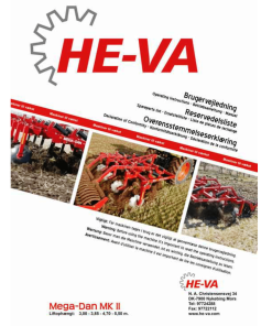 HE-VA Mega-Dan_MKII Combinator Parts manual catalog PDF Download