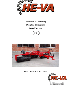 HE-VA Vip-Roller_3.3_4.5 Parts manual catalog PDF Download