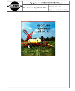 Hardi ESC_TL_TR_300_MB Parts manual catalog PDF Download