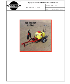 Hardi ES_Trailer_12_Volt Parts manual catalog PDF Download