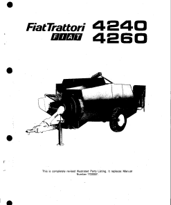 Hesston 4240_4260 Baler Parts manual catalog PDF Download