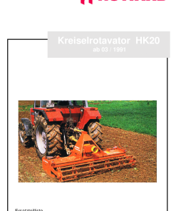 Howard HK20-03_1991 Parts manual catalog PDF Download