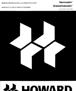 Howard HK20_1999 Parts manual catalog PDF Download