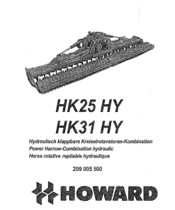 Howard HK25_31HY Parts manual catalog PDF Download