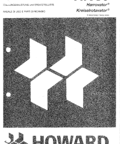 Howard HK30 Parts manual catalog PDF Download