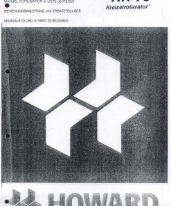 Howard HK40 Parts manual catalog PDF Download
