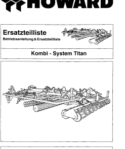 Howard Kombi_System_Titan Parts manual catalog PDF Download