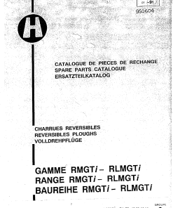 Howard RMGTI_RLMGTI Parts manual catalog PDF Download