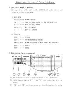 Iseki SG173 Parts manual catalog PDF Download