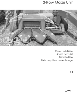 JF_Stoll 3_row_maize_unit Forage Harvester Parts manual catalog PDF Download