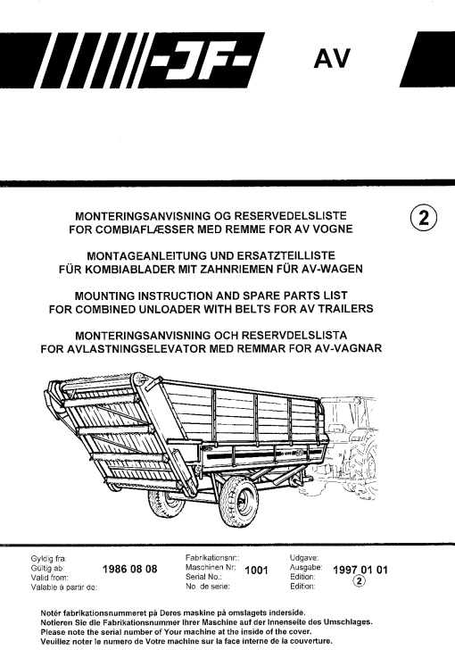 JF_Stoll AV_unloader Trailer Parts manual catalog PDF Download