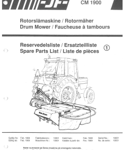 JF_Stoll CM_1900_1989 Mower Parts manual catalog PDF Download