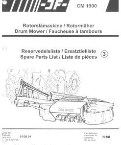 JF_Stoll CM_1900_1994 Mower Parts manual catalog PDF Download