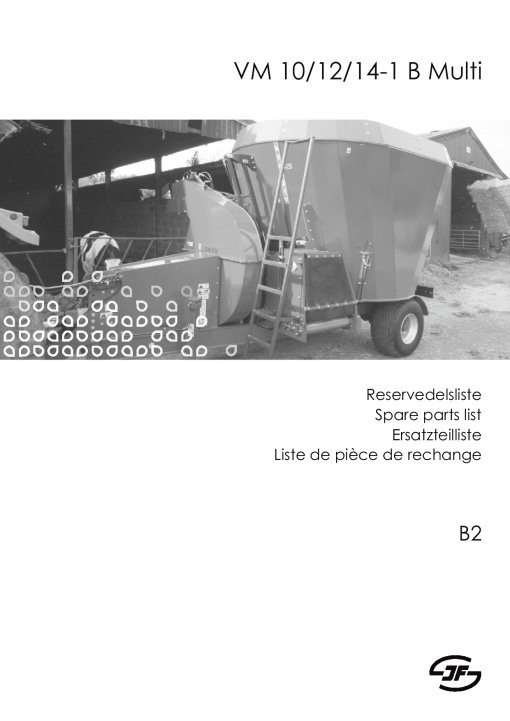 JF_Stoll VM_10_12_14_B_Multi 1Auger Diet Mixer Parts manual catalog PDF Download