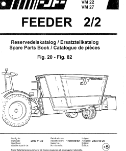 JF_Stoll VM_19_22_27-2_2000_2 2Auger Diet Mixer Parts manual catalog PDF Download