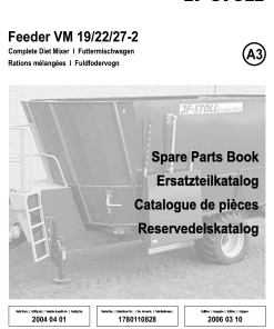 JF_Stoll VM_19_22_27-2_2004 2Auger Diet Mixer Parts manual catalog PDF Download