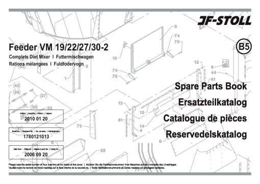 JF_Stoll VM_19_22_27_30-2_2010 2Auger Diet Mixer Parts manual catalog PDF Download
