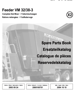 JF_Stoll VM_32_38-3 3Auger Diet Mixer Parts manual catalog PDF Download