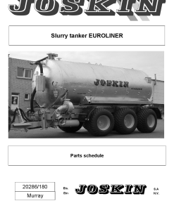 Joskin Euroliner_20286-180 Slurry Parts manual catalog PDF Download