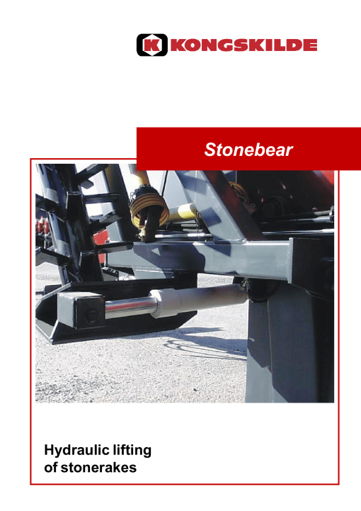Kongskilde Stonebear_hydrolift Parts manual catalog PDF Download
