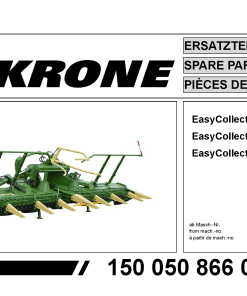 Krone EasyCollect_450-2_600-2_750-2 Forage Harvester Parts manual catalog PDF Download
