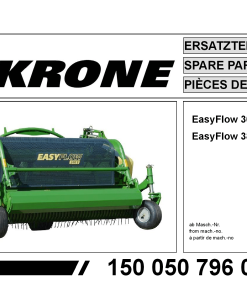 Krone EasyFlow_300_380_S Forage Harvester Parts manual catalog PDF Download